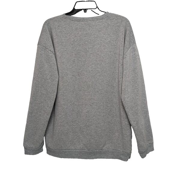 The Original Coors Cowboy Gray Crew Neck Sweatshirt Size XXL Men’s Beer - Picture 3 of 4